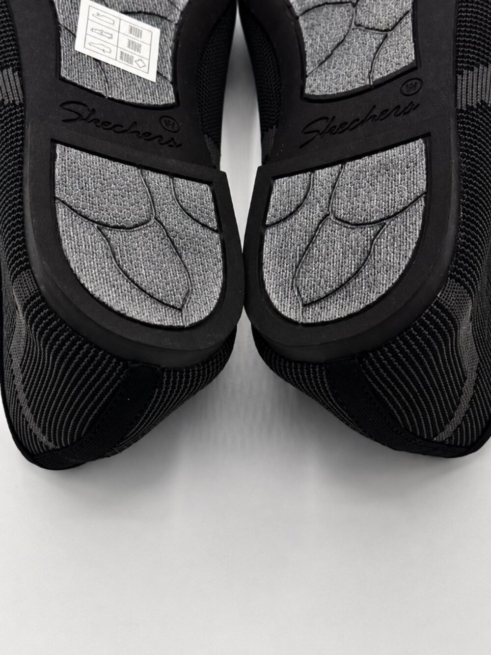 Skechers StretchFit Cleo-Wham Ballet Flats Size 9.5 Black/Charcoal NWOT - Picture 14 of 16